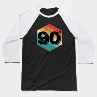 Vintage 1990 Retro Legendary, Birthday Baseball T-Shirt